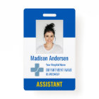 Personalised Hospital Employee Logo & Photo ID