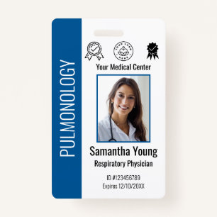 Personalised Hospital Employee Logo & Photo ID ID Badge