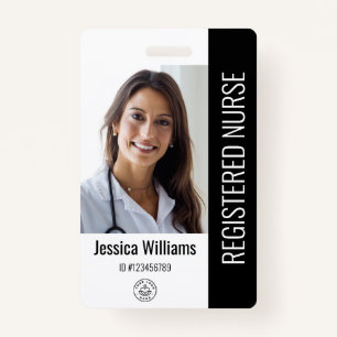 Personalised Hospital Employee Logo & Photo ID ID Badge
