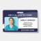 Personalised Hospital Employee Photo ID Badge