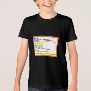 Personalised Hot Chocolate Prescription Tri-Blend Shirt