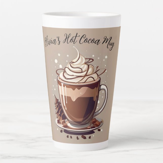 Personalised Hot Cocoa Mug  (Front)