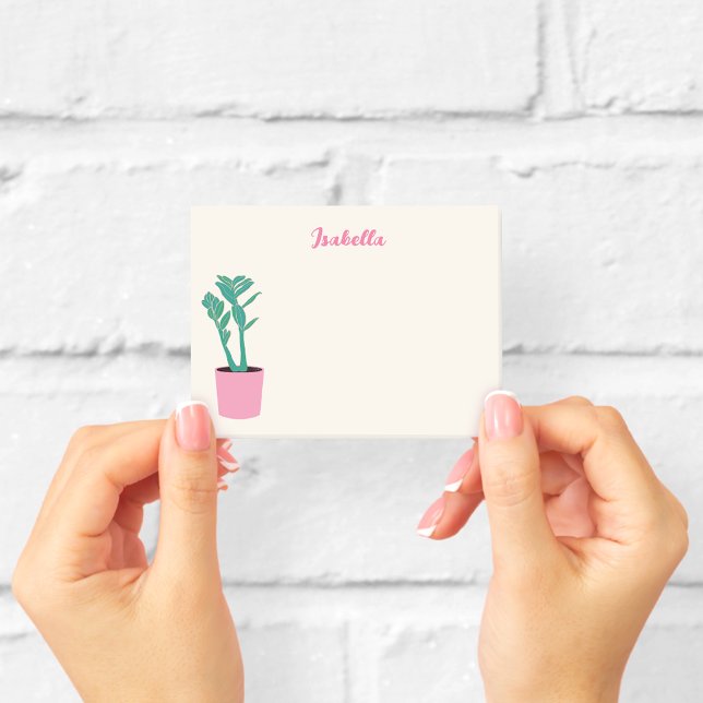 Personalised Houseplant Sticky Notes (Creator Uploaded)
