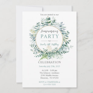 Personalised Housewarming and Birthday Invitation