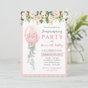 Personalised Housewarming and Birthday Invitation