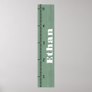 Personalised Human Growth Chart Ruler   Printable