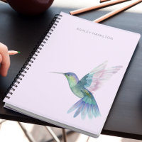 Personalised Hummingbird Watercolor