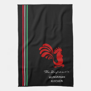 Personalised Hungarian Kitchen Tea Towel