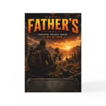 Personalised Hunter Dad Card