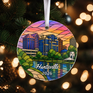 Personalised Huntsville Acrylic Ornament, Custom A Ornament