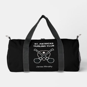 Personalised Hurling / Camogie (Black) Gear Duffle Bag