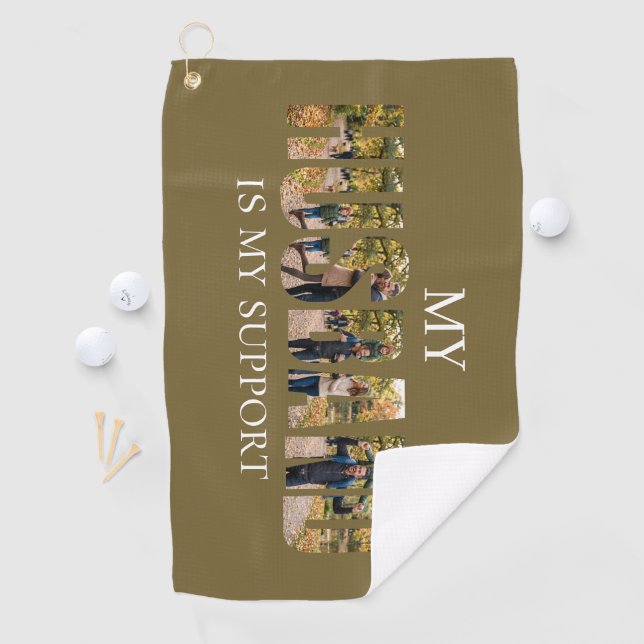 Personalised Husband Photo Collage Towel  (InSitu)