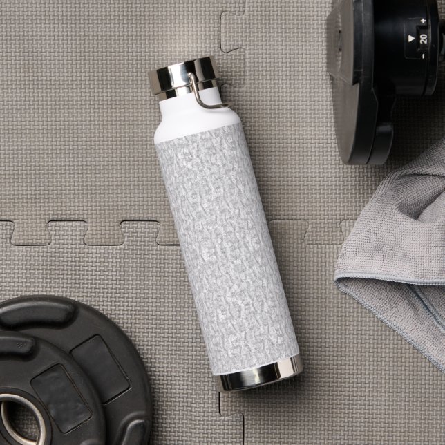 Personalised Hydration with Trendy Pattern Water Bottle (Gym)