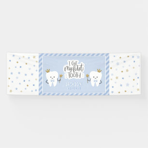 Personalised I got my First Tooth banner