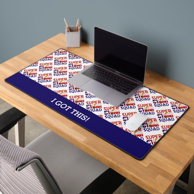 Personalised I GOT THIS Texas Test Day STAAR Desk Mat (Office 2)