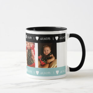 Personalised I Love Grandpa Mug