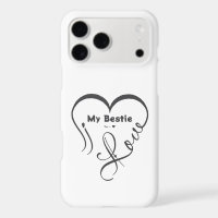 Personalised I Love My Bestie • You = ♥