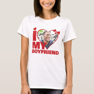 Personalised I Love My - Heart Photo T-Shirt