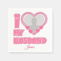 Personalised I Love My Husband – Add Photo & Name