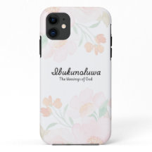 Personalised Ibukunoluwa iPhone case
