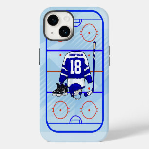Personalised Ice Hockey design iPhone 14 Case