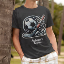 Personalised ice hockey & Soccer sporty