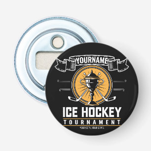 Personalised Ice Hockey Trophy Player Team Game Bottle Opener