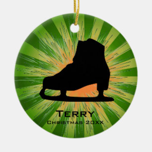 Personalised Ice Skate Ornament