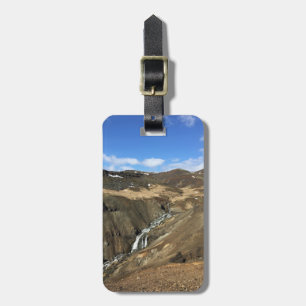 Personalised Iceland - luggage tag