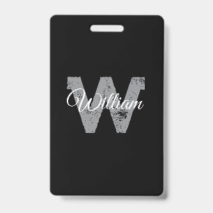 Personalised ID badge