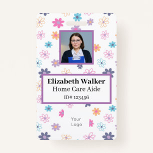 Personalised ID Badge Double Sided