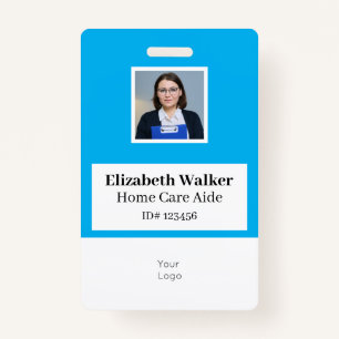 Personalised ID Photo Badge Double Sided ID Badge