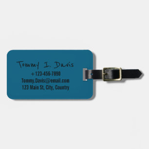Personalised ID Tags, Custom Name Tags For
