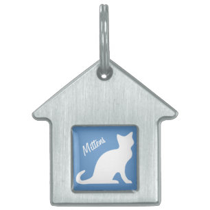 Personalised id tags for cats   Customisable print