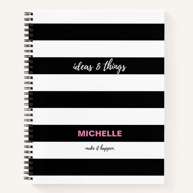 Personalised, Ideas & things Script Notebook (Front)