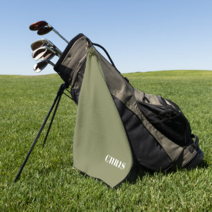 Personalised Iguana Golf Towel