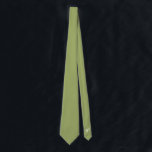 Personalised Iguana Green Wedding Groom Tie<br><div class="desc">If you're looking for a wedding tie that is both modern and minimalist, our Iguana Green neck tie design is the perfect choice ©️2023 - The back of the tie is personalized with the groom's/groomsman initials, you can remove this if you just want a matching solid necktie with no writing...</div>