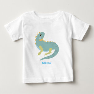 Personalised Iguana Lizard Baby T-Shirt