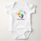 Personalised I'm A Rainbow Baby Bodysuit