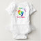 Personalised I'm A Rainbow Baby Tutu Bodysuit