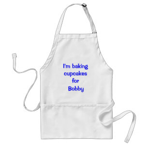 Personalised I'm baking cupcakes for...  Apron