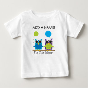 Personalised I'm This Many 2nd Birthday Tshirt