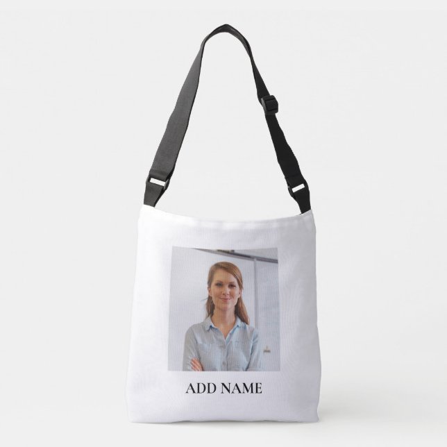 Personalised Image & Name Crossbody Bag (Front)