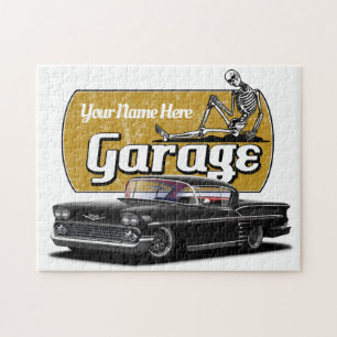 Personalised Impala Garage Jigsaw Puzzle