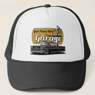 Personalised Impala Garage Trucker Hat