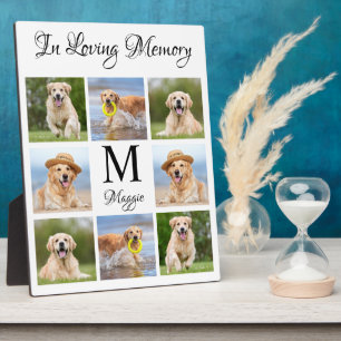Personalised In Loving Memory Pet Memorial Photo Plaque