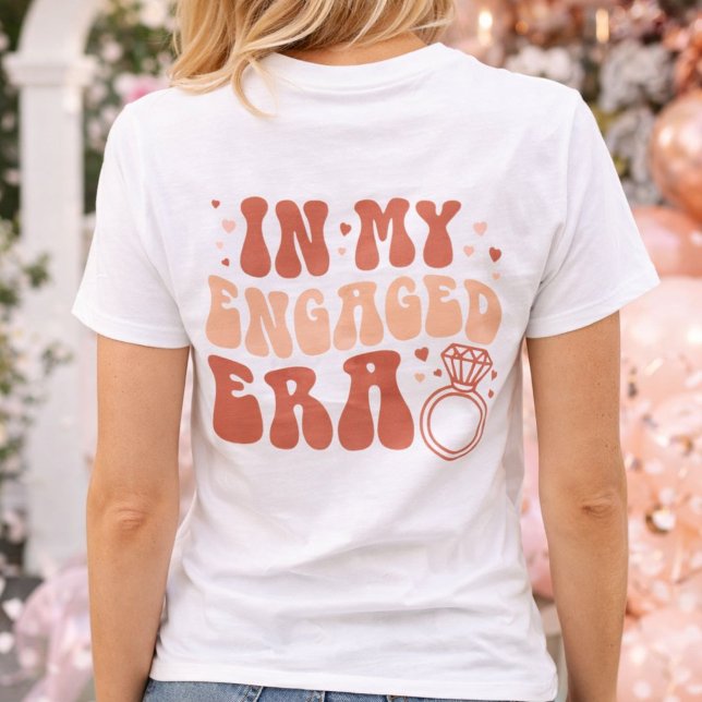 Personalised In my Engaged Era Future Mrs  T-Shirt (Creator Uploaded)