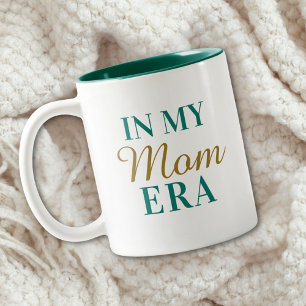 Personalised In My Mum Era Quote Mothers Day Two-Tone Coffee Mug