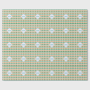 Personalised India Tiled Gift Wrapping Paper