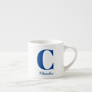 Personalised Initial and Name Espresso Cup